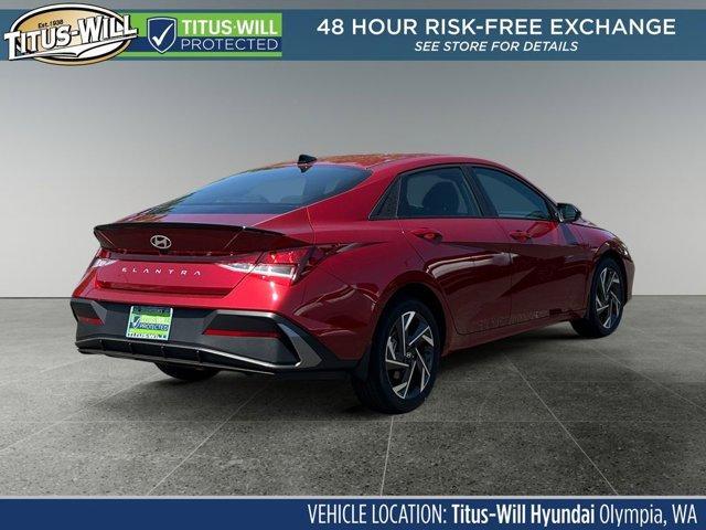 new 2025 Hyundai Elantra car, priced at $25,000
