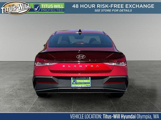 new 2025 Hyundai Elantra car, priced at $25,000