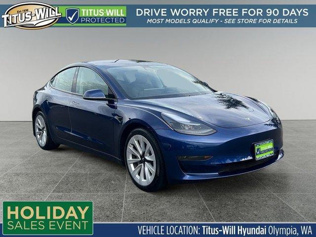 used 2021 Tesla Model 3 car, priced at $25,950