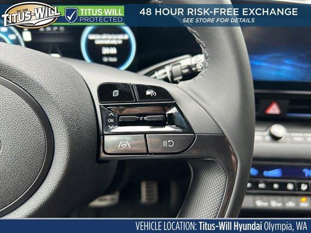 new 2025 Hyundai Elantra HEV car, priced at $28,756