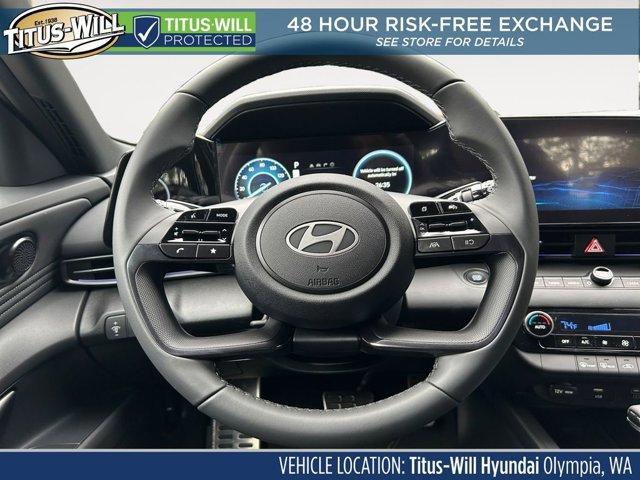 new 2025 Hyundai Elantra HEV car, priced at $28,756