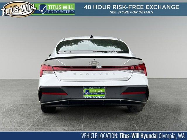 new 2025 Hyundai Elantra HEV car, priced at $28,756