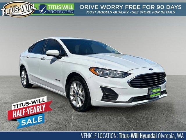 used 2019 Ford Fusion Hybrid car, priced at $15,928