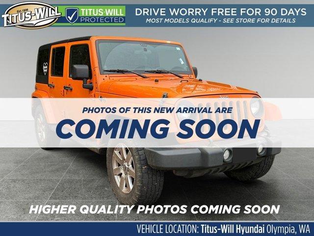 used 2012 Jeep Wrangler Unlimited car, priced at $16,550