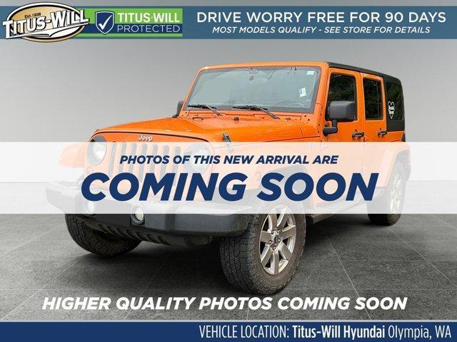 used 2012 Jeep Wrangler Unlimited car, priced at $16,550