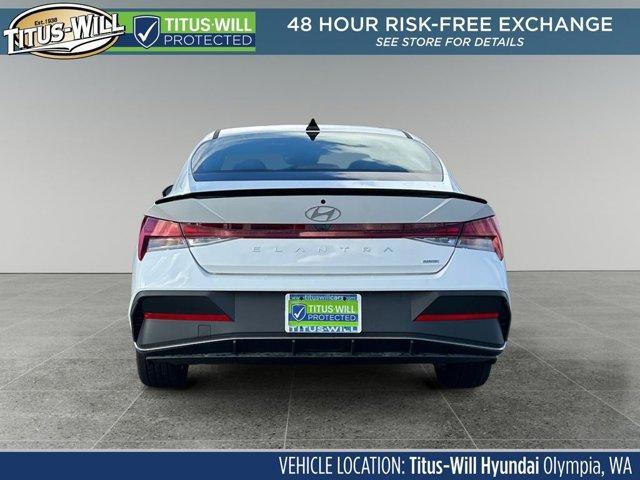 new 2025 Hyundai Elantra HEV car, priced at $28,909