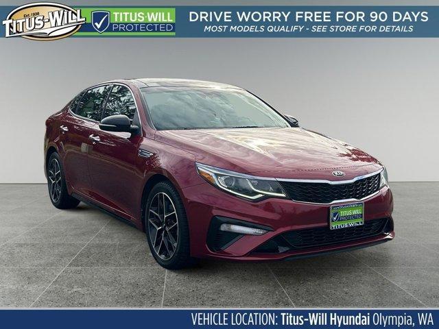 used 2020 Kia Optima car, priced at $18,388