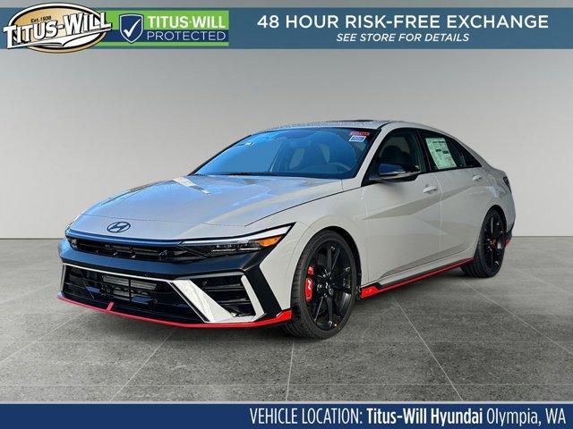 new 2025 Hyundai Elantra N car, priced at $36,999