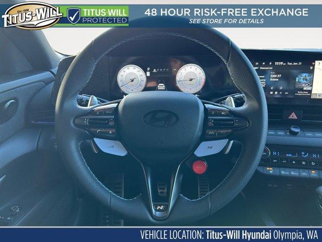 new 2025 Hyundai Elantra N car, priced at $36,999