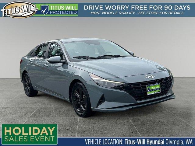 used 2021 Hyundai Elantra HEV car, priced at $17,950