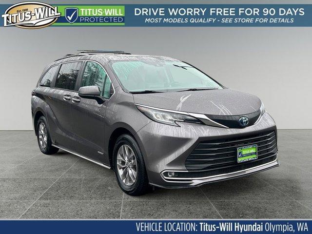 used 2021 Toyota Sienna car, priced at $38,450