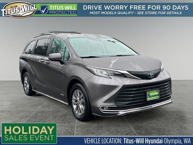 used 2021 Toyota Sienna car, priced at $38,450