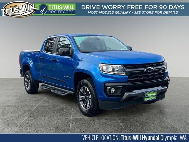 used 2021 Chevrolet Colorado car, priced at $28,505