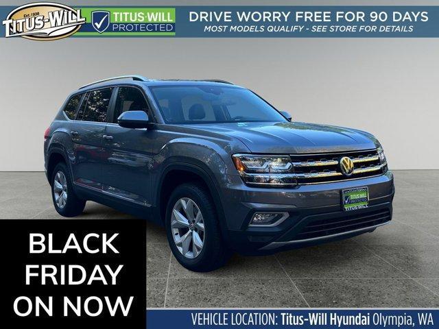 used 2018 Volkswagen Atlas car, priced at $21,250