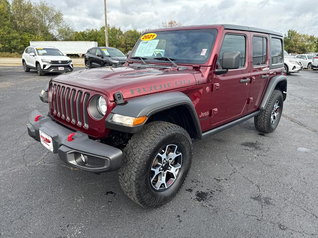 used 2021 Jeep Wrangler Unlimited car, priced at $44,851