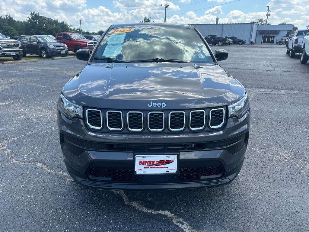 used 2024 Jeep Compass car, priced at $24,299