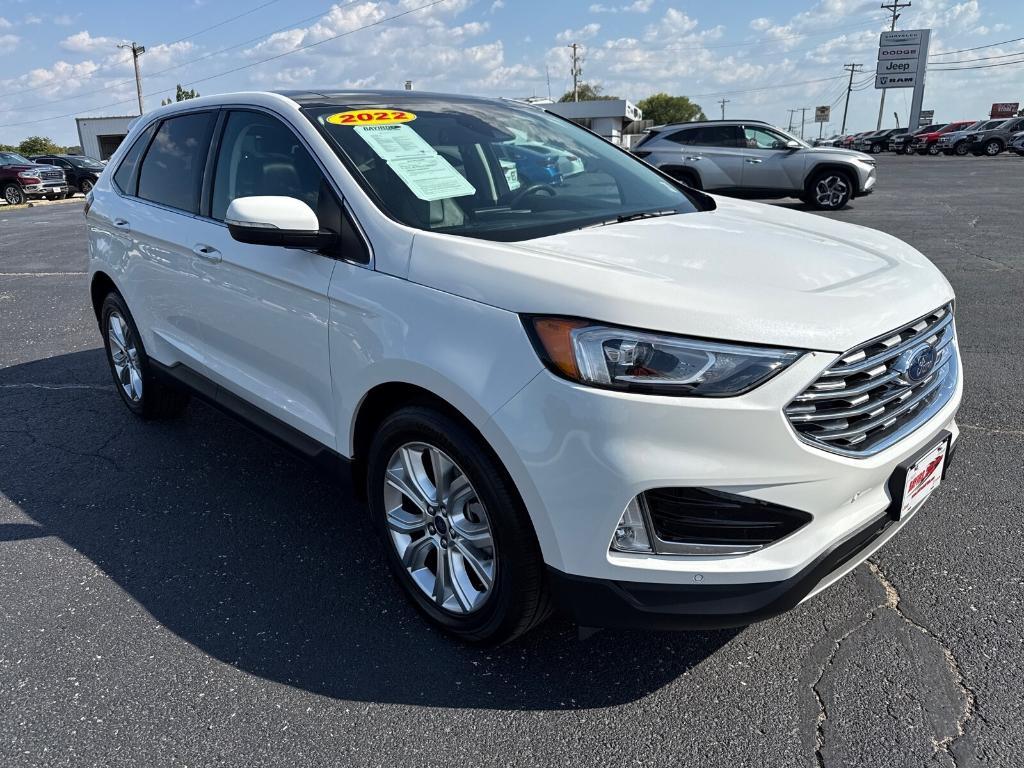used 2022 Ford Edge car, priced at $29,524