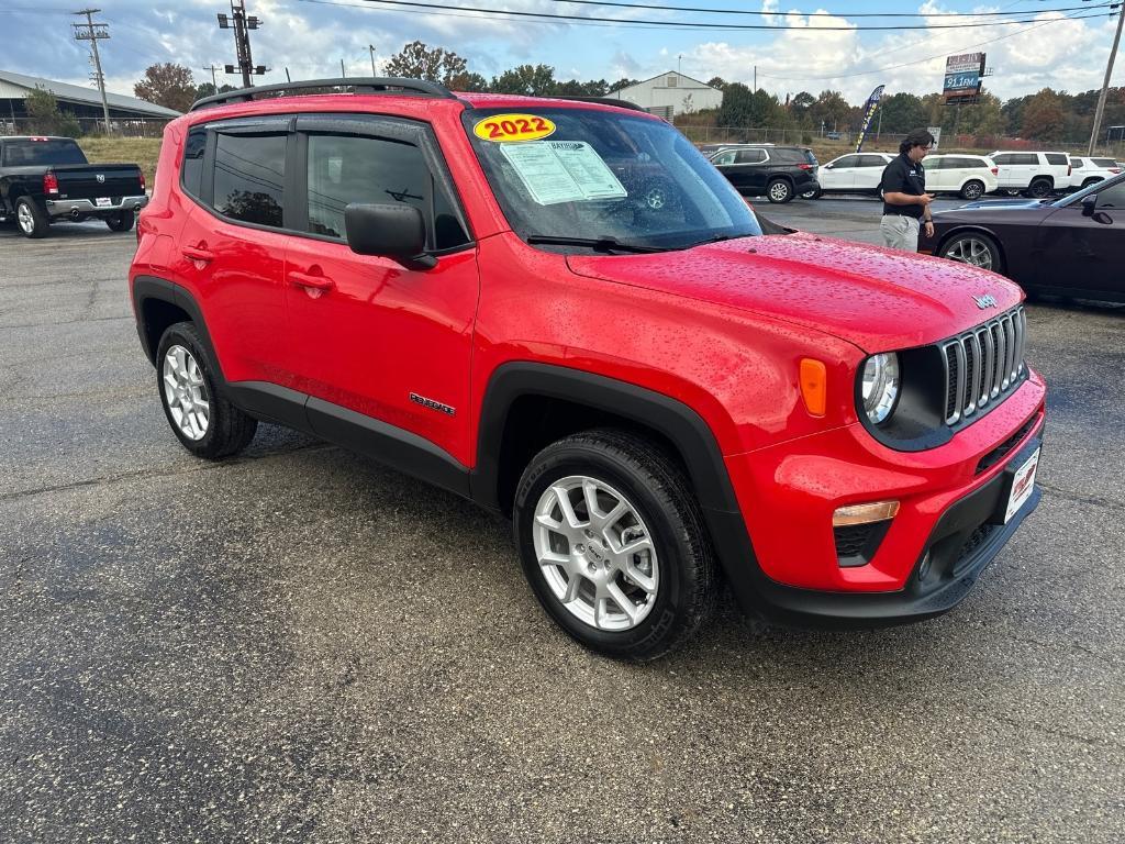 used 2022 Jeep Renegade car, priced at $21,614