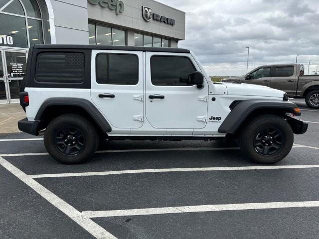 used 2024 Jeep Wrangler car, priced at $38,020