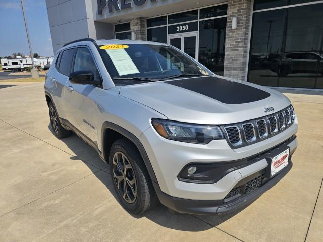 used 2024 Jeep Compass car, priced at $25,486