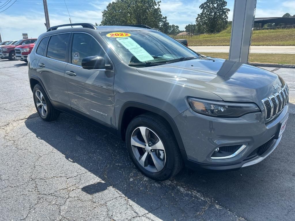 used 2022 Jeep Cherokee car, priced at $25,450