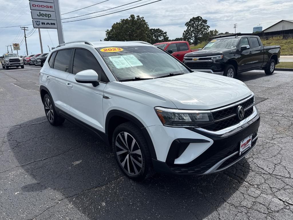 used 2023 Volkswagen Taos car, priced at $24,970