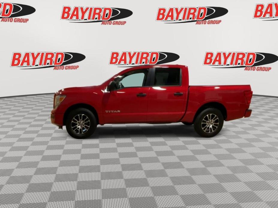 used 2022 Nissan Titan car, priced at $29,587