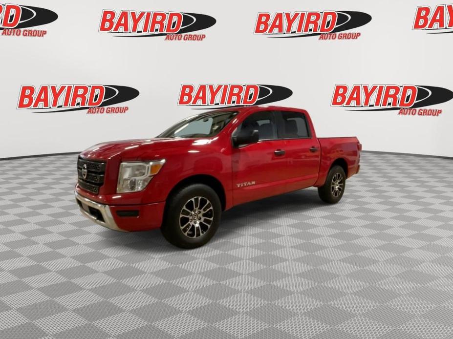 used 2022 Nissan Titan car, priced at $29,587