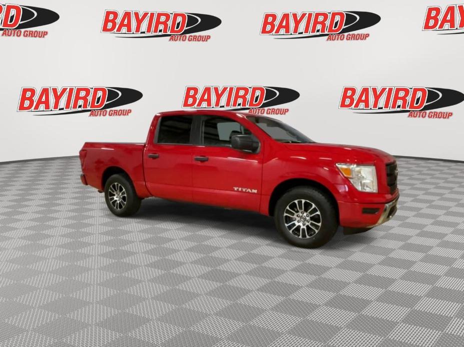 used 2022 Nissan Titan car, priced at $29,587