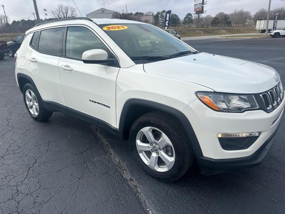 used 2021 Jeep Compass car, priced at $20,282