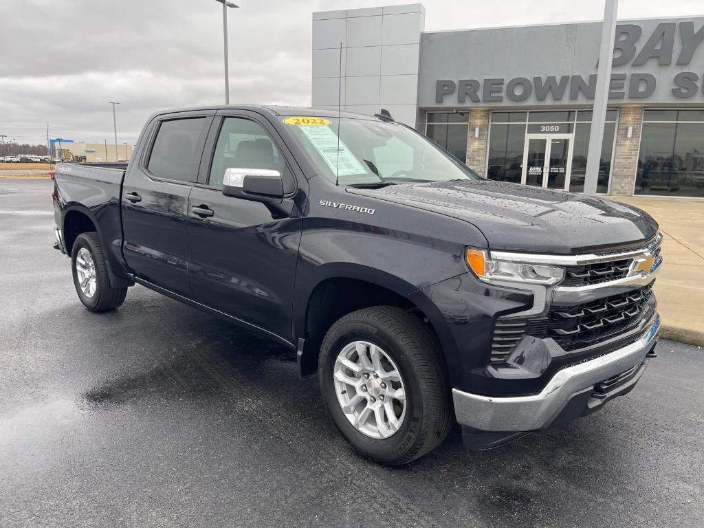 used 2022 Chevrolet Silverado 1500 car, priced at $39,921