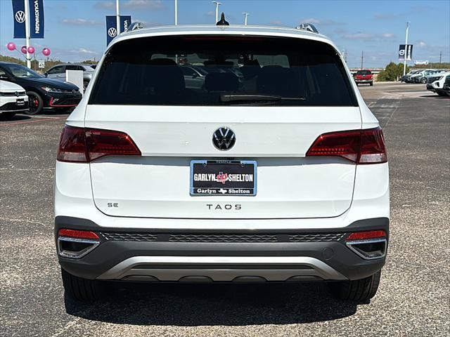 new 2024 Volkswagen Taos car, priced at $27,785