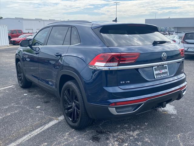 used 2022 Volkswagen Atlas Cross Sport car, priced at $30,000