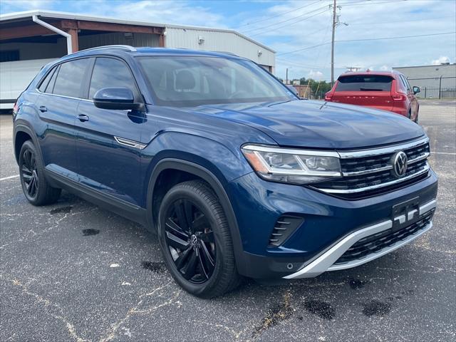 used 2022 Volkswagen Atlas Cross Sport car, priced at $30,000