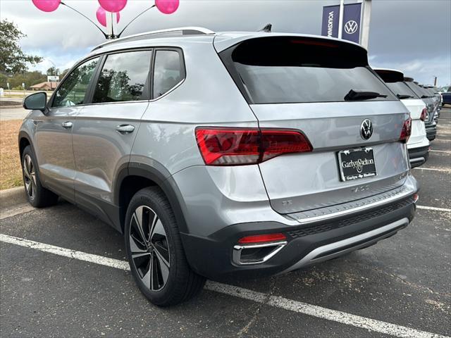 new 2024 Volkswagen Taos car, priced at $30,393