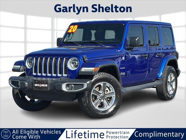 used 2020 Jeep Wrangler Unlimited car, priced at $35,000