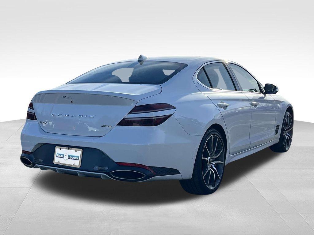 used 2024 Genesis G70 car, priced at $33,519