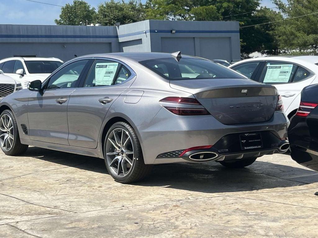 new 2025 Genesis G70 car, priced at $44,105