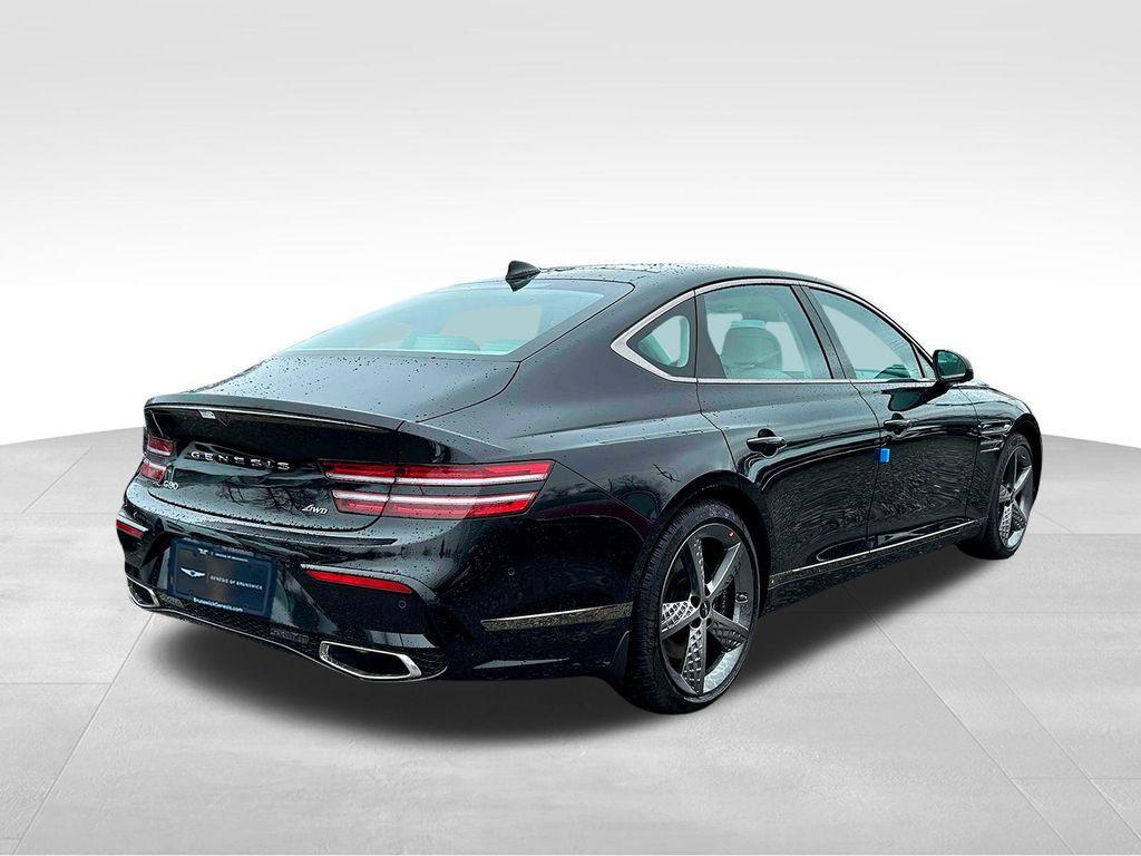new 2025 Genesis G80 car, priced at $70,855