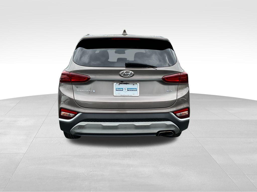used 2020 Hyundai Santa Fe car, priced at $18,495