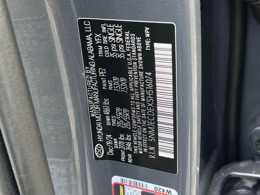 new 2025 Hyundai Tucson car, priced at $38,820