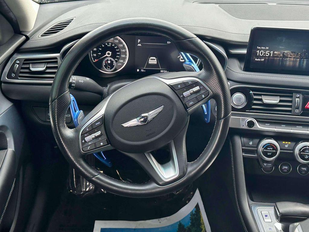 used 2022 Genesis G70 car, priced at $32,755