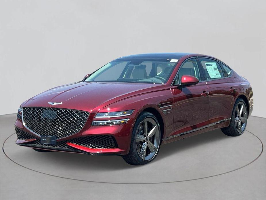 new 2024 Genesis G80 car, priced at $75,130