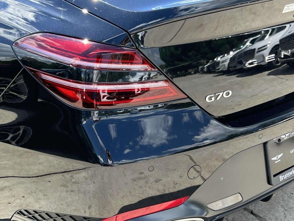 new 2025 Genesis G70 car, priced at $50,625