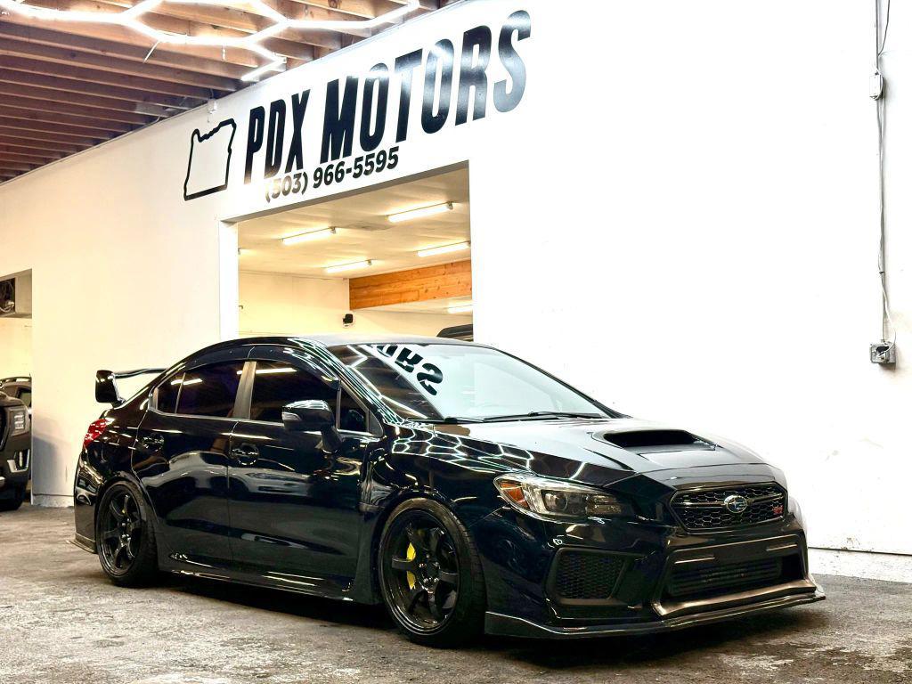 used 2018 Subaru WRX STI car, priced at $29,900