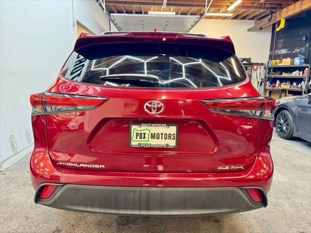 used 2020 Toyota Highlander car, priced at $23,900