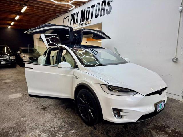 used 2020 Tesla Model X car, priced at $36,700