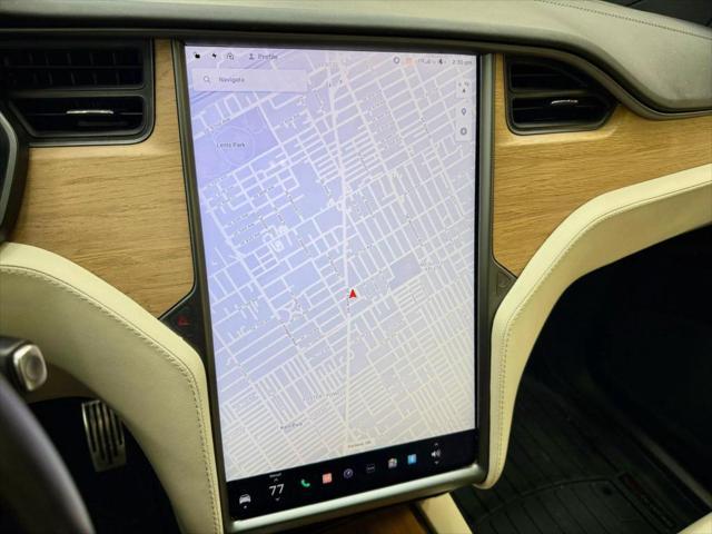 used 2020 Tesla Model X car, priced at $36,700