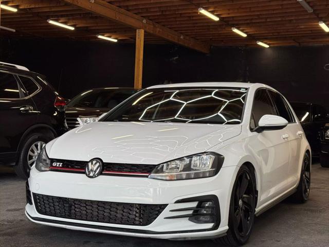 used 2018 Volkswagen Golf GTI car, priced at $16,500