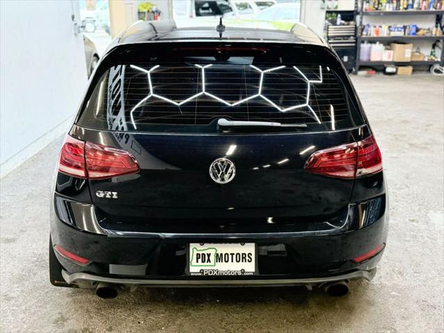 used 2018 Volkswagen Golf GTI car, priced at $14,500